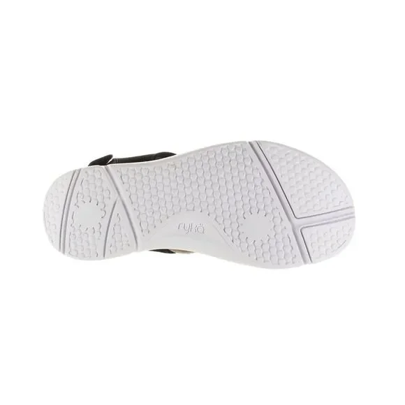 Ryka Womens Margo Black T-Strap Sandals Size 9 Medium (B, M) - Picture 4 of 4